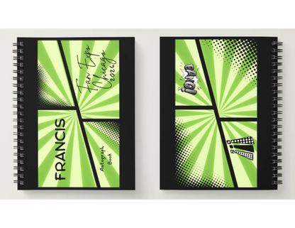 Comic Convention Autograph Book - Horizontal