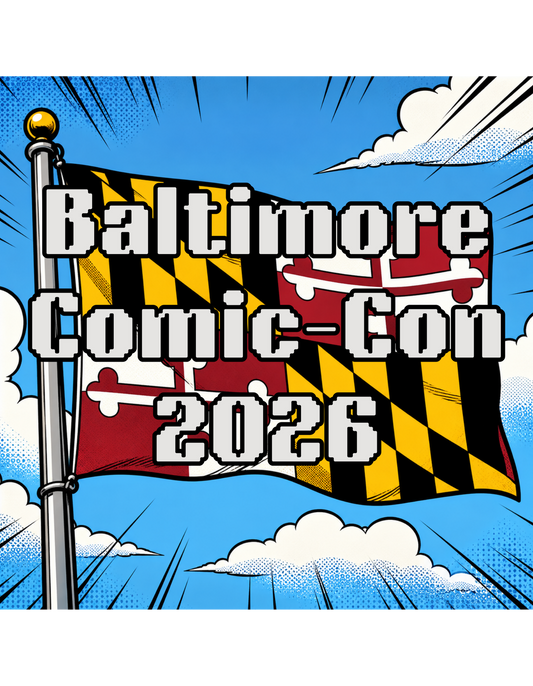 Baltimore Comic-Con MD Flag T-Shirt