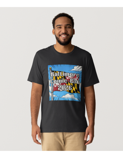 Baltimore Comic-Con MD Flag T-Shirt