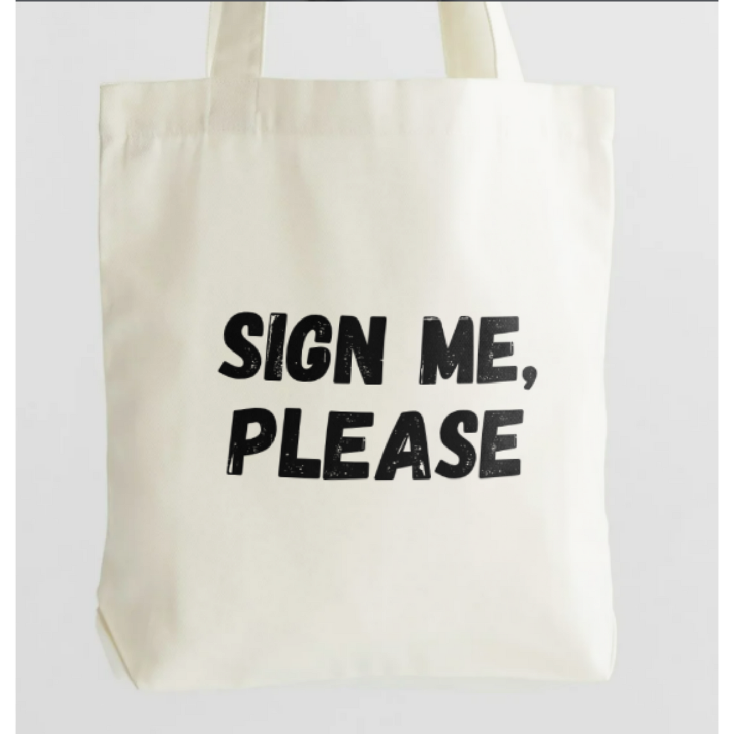 Comic Convention Autograph Totebag