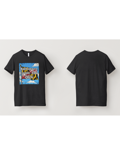 Baltimore Comic-Con MD Flag T-Shirt