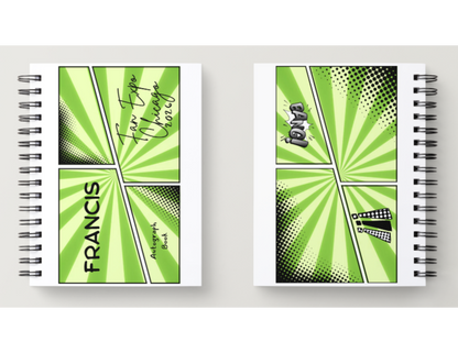Comic Convention Autograph Book - Horizontal