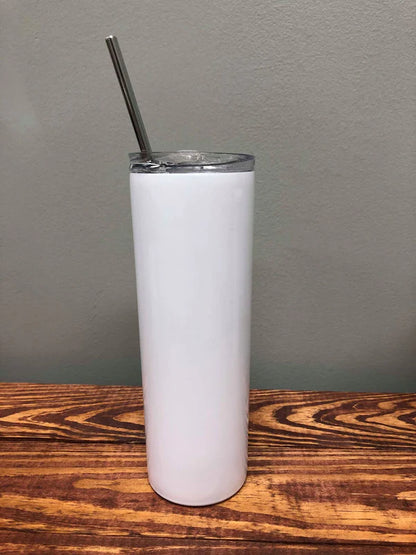 Clear with Straw
