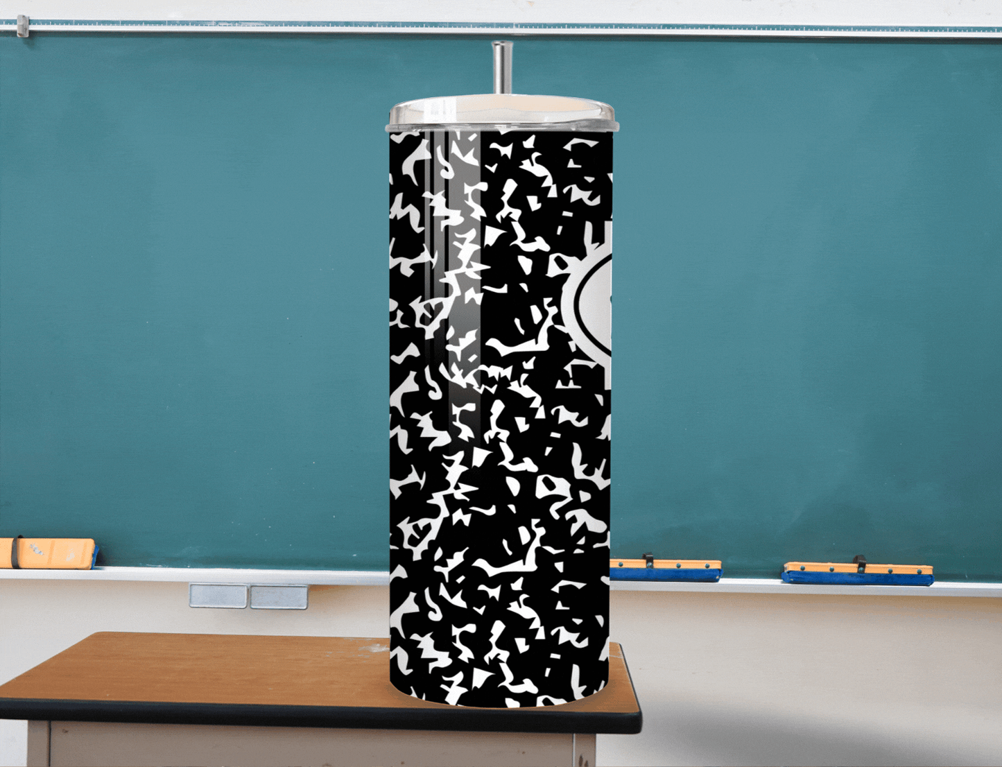 Composition Notebook Teacher Name Tumbler
