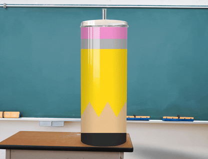 #2 Pencil Teacher Name Tumbler